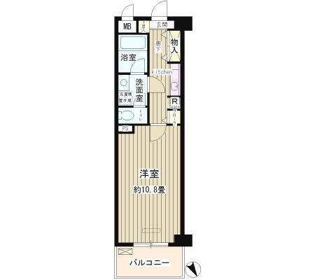 ルミエール祐天寺208の間取り