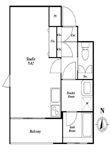 サンチャリーフ101の間取り