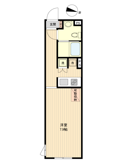 GC用賀101の間取り