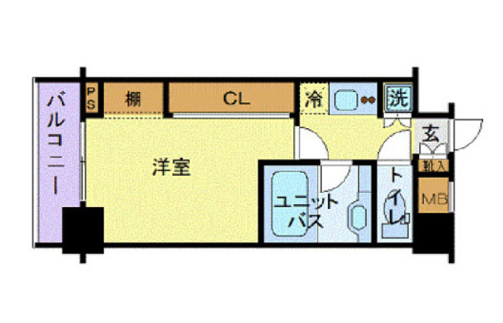 ミディアス渋谷WEST(ミディアス渋谷ウエスト)204の間取り