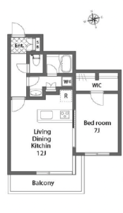 ガーデン用賀505の間取り