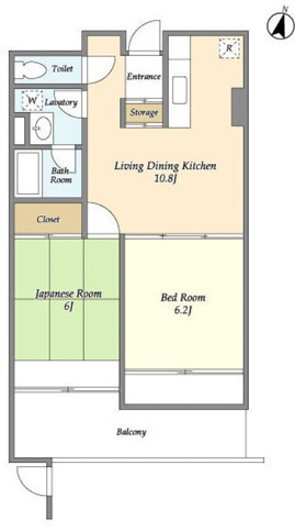 目黒LFV204の間取り