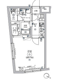 RELUXIA都立大学(リルシア都立大学)301の間取り