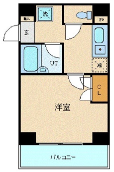 円山町マンション301の間取り