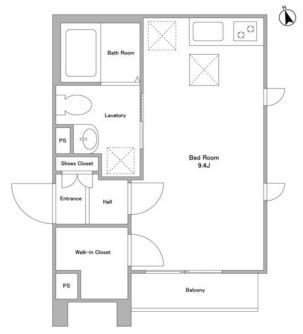 シルバラードトスカン102の間取り
