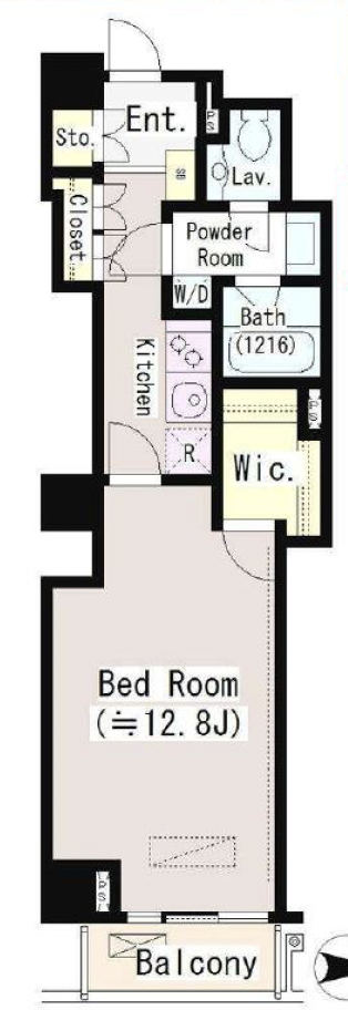 恵比寿ガーデンテラス弐番館907の間取り