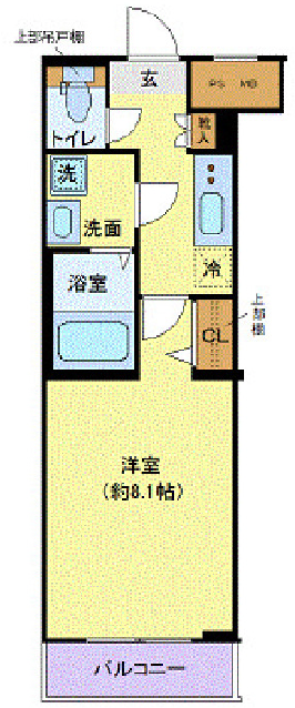 池尻４丁目マンション203の間取り