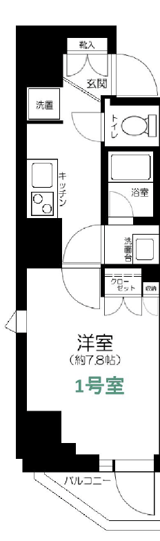 東山２丁目マンション.の間取り