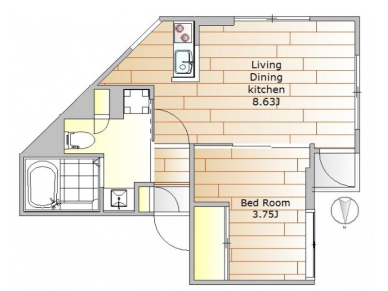 Feliz201の間取り