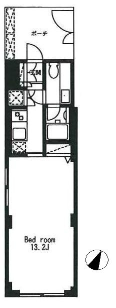 メゾン・ドゥ・スール203の間取り