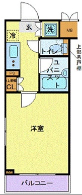 上目黒3丁目マンション（物件名非公開）312の間取り