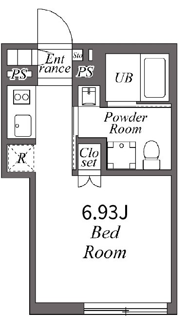 ARISTO目黒203の間取り