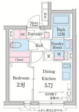 デュオメゾン渋谷302の間取り