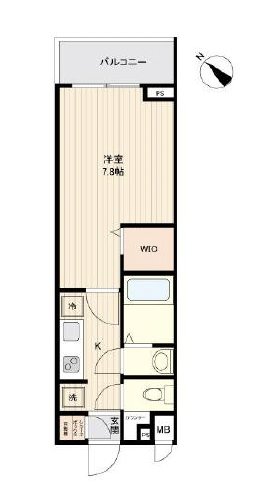 ウィルテラス用賀304の間取り
