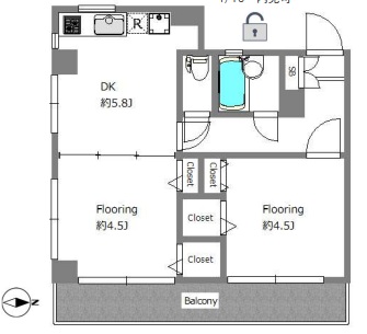 カーサアニール301の間取り