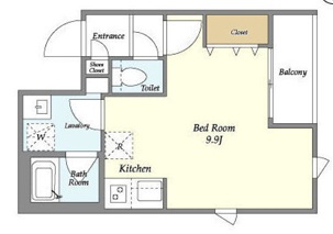 グランフラット桜新町401の間取り