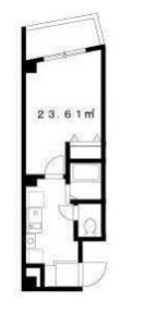 エスポワール駒沢601の間取り