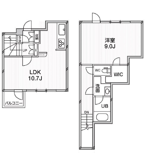 アーバンフラッツ目黒本町106の間取り