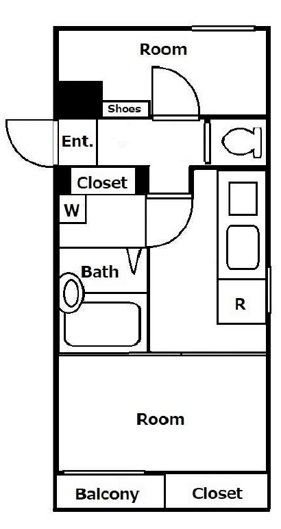 代田グリーンハイム3Fの間取り