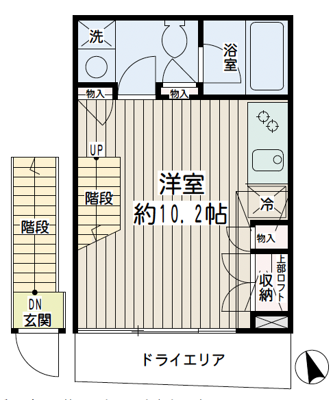 FLEG自由が丘EL4の間取り