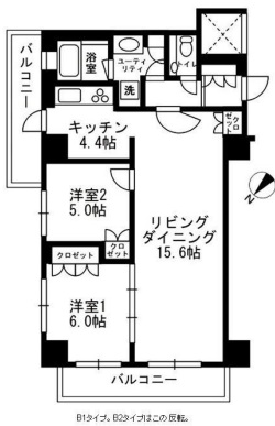 アーバンパーク代官山Ⅱ0406の間取り