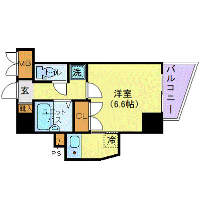三宿1丁目賃貸マンション（物件名非公開）705の間取り