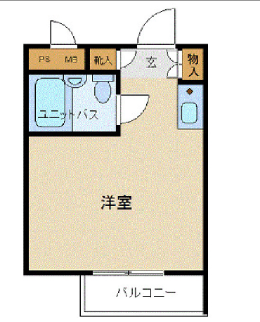 三軒茶屋1丁目賃貸マンション（物件名非掲載）312の間取り