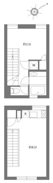 ファーレ代々木上原204の間取り