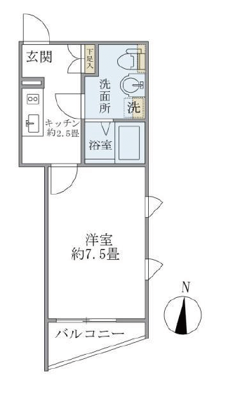 PASEO学芸大学301の間取り
