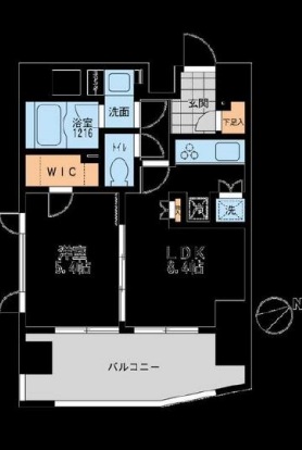 プライマル三軒茶屋902の間取り
