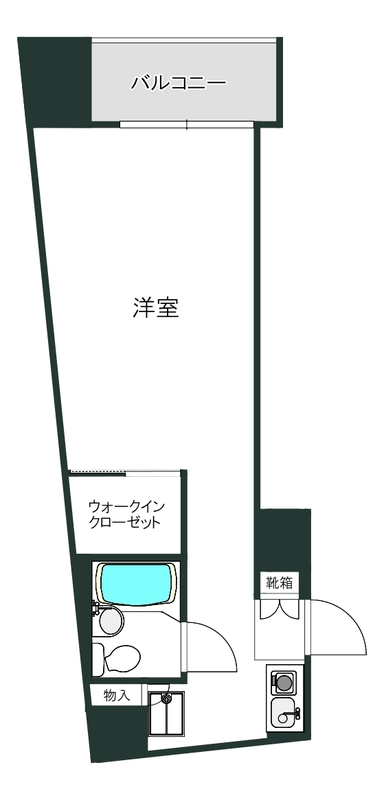 ローヤルマンション高円寺401の間取り