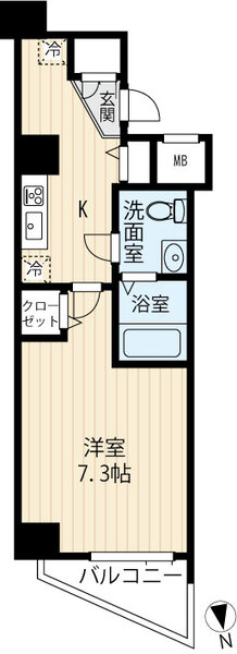 ARCOBALENO MUSASHIKOYAMA(アルコバレーノ武蔵小山)0606の間取り