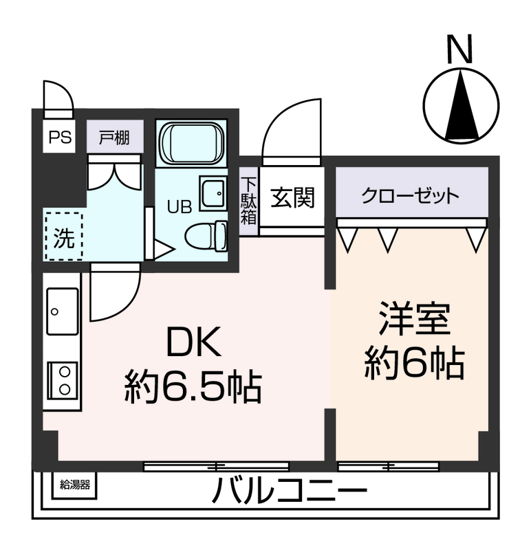 ヒルメゾンシブヤ402の間取り