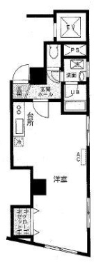 宝恵マンション303の間取り