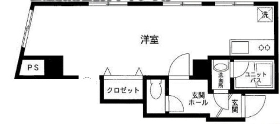 宝恵マンション401の間取り