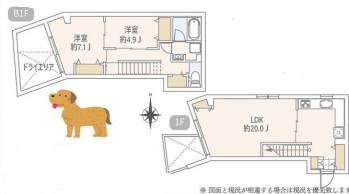 GrandStory用賀2103の間取り