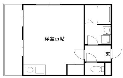 ルラック・サンアイ203の間取り