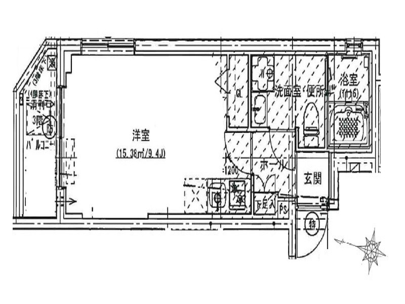 CREALpremier目黒307の間取り
