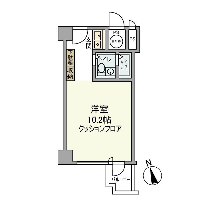 サンモール道玄坂415の間取り
