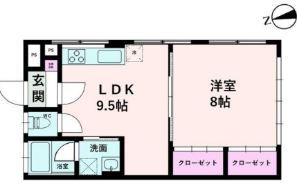 パークマンション301の間取り