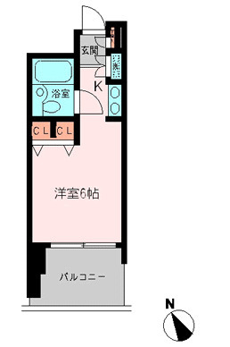 恵比寿アーバンハウス0215の間取り