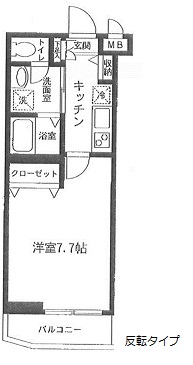 アイル三軒茶屋101の間取り