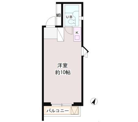 パーク・ノヴァ渋谷501の間取り