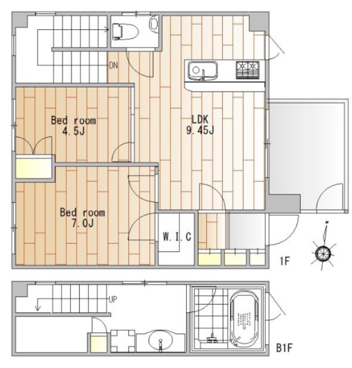 代田2丁目マンション（物件名非掲載）-の間取り