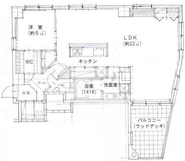 東光苑マンション601の間取り