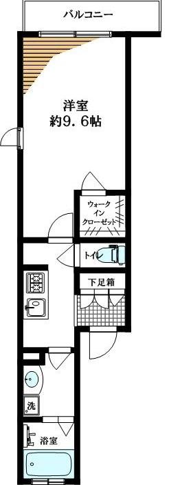 プランルミエール池尻201の間取り