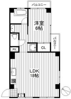 野沢ビル401の間取り