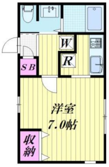 サンヒル学芸大学(SUNNHILL学芸大学)201の間取り