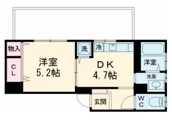 ウェスティン駒沢301の間取り