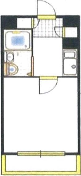 クリスタル三軒茶屋パート1502の間取り